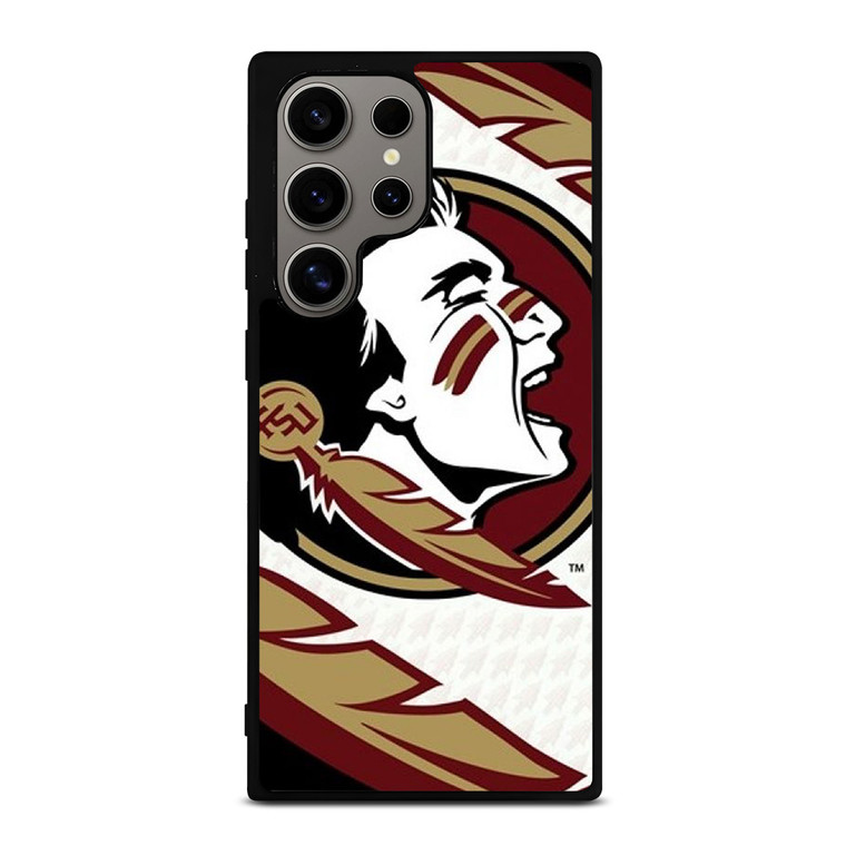 FLORIDA STATES UNIVERSITY FSU SEMINOLES FOOTBALL LOGO Samsung Galaxy S24 Ultra Case Cover