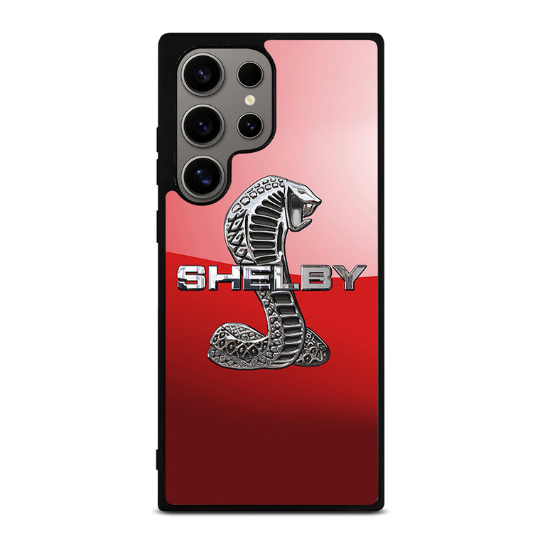 FORD MUSTANG SHELBY COBRA RED LOGO Samsung Galaxy S24 Ultra Case Cover