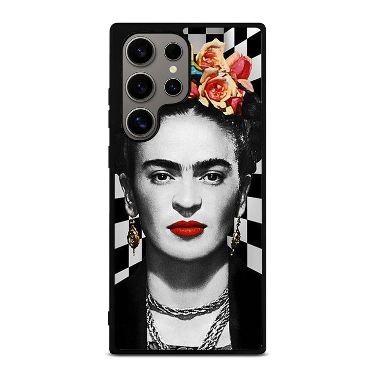 FRIDA KAHLO FACE ART Samsung Galaxy S24 Ultra Case Cover