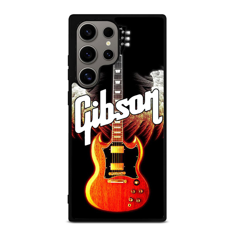 GIBSON GUITAR WINGS LOGO Samsung Galaxy S24 Ultra Case Cover GIBSON GUITAR WINGS LOGO Samsung Galaxy S24 Ultra Case Cover