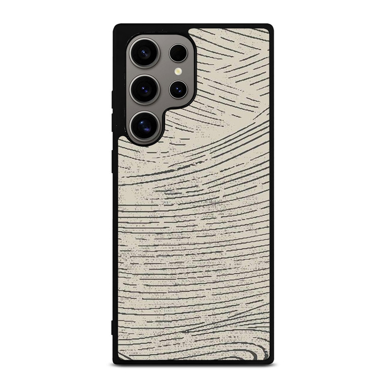 HAND DRAWING WAVES PATTERN Samsung Galaxy S24 Ultra Case Cover