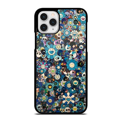 TAKASHI MURAKAMI FLOWERS SKULL iPhone 11 Pro Case Cover