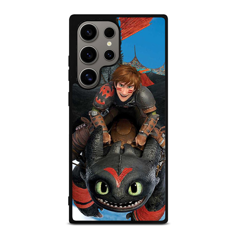 HICCUP AND TOOTHLESS TRAIN YOUR DRAGON Samsung Galaxy S24 Ultra Case Cover