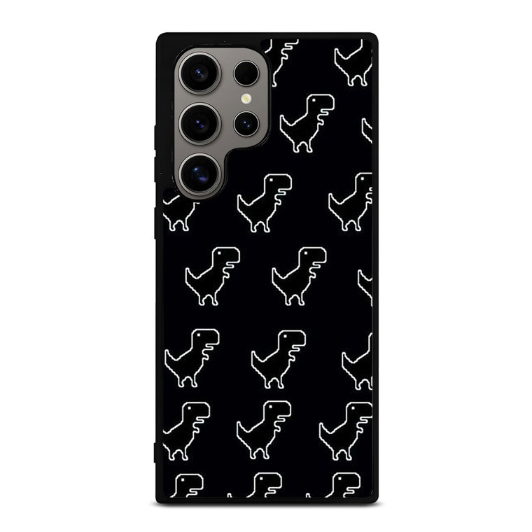 INTERNET ERROR DINOSAUR PATTERN Samsung Galaxy S24 Ultra Case Cover