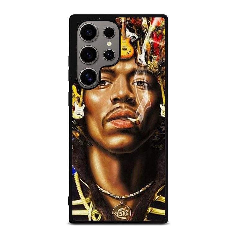 JIMI HENDRIX GUITAR HAIR Samsung Galaxy S24 Ultra Case Cover