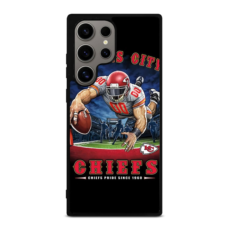 KANSAS CITY CHIEFS FOOTBALL ART Samsung Galaxy S24 Ultra Case Cover