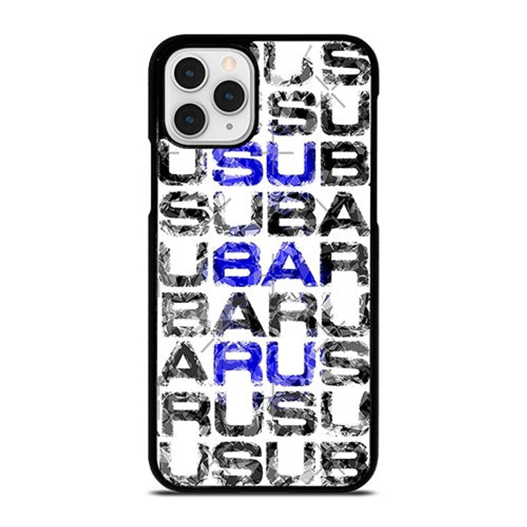 SUBARU CROSSWORD PUZZLE iPhone 11 Pro Case Cover