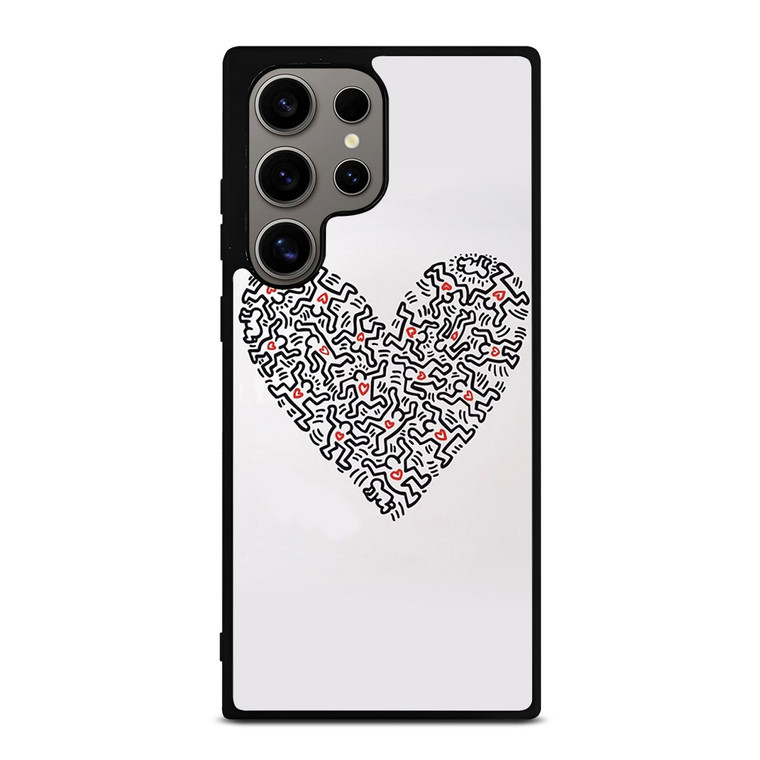 KEITH HARING LOVE ICON Samsung Galaxy S24 Ultra Case Cover