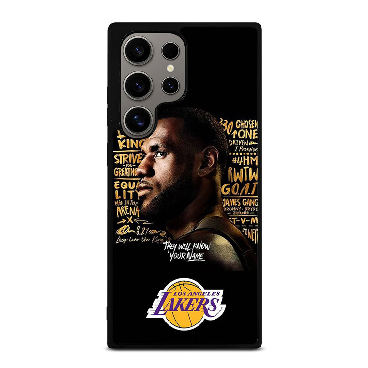 LEBRON JAMES QUOTE LA LAKERS Samsung Galaxy S24 Ultra Case Cover
