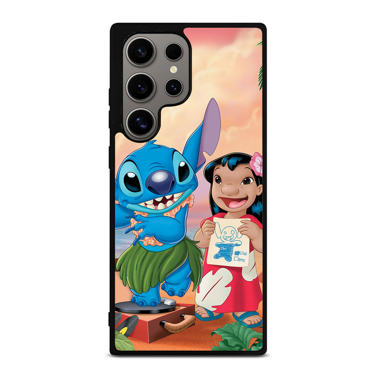 LILO AND STITCH CARTOON Samsung Galaxy S24 Ultra Case Cover