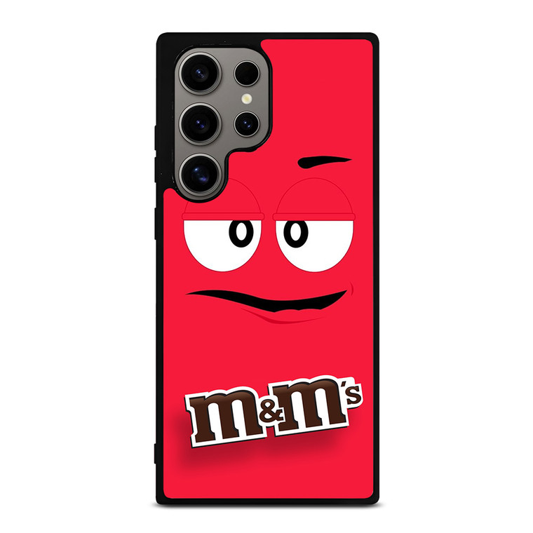 M&M'S CHOCOLATE MASCOT FACE Samsung Galaxy S24 Ultra Case Cover