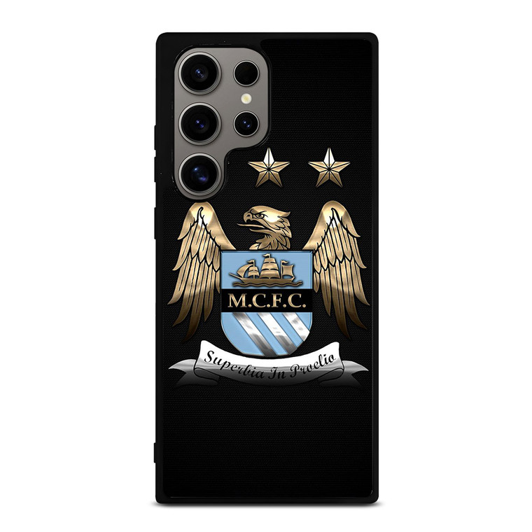 MANCHESTER CITY LOGO 2 Samsung Galaxy S24 Ultra Case Cover