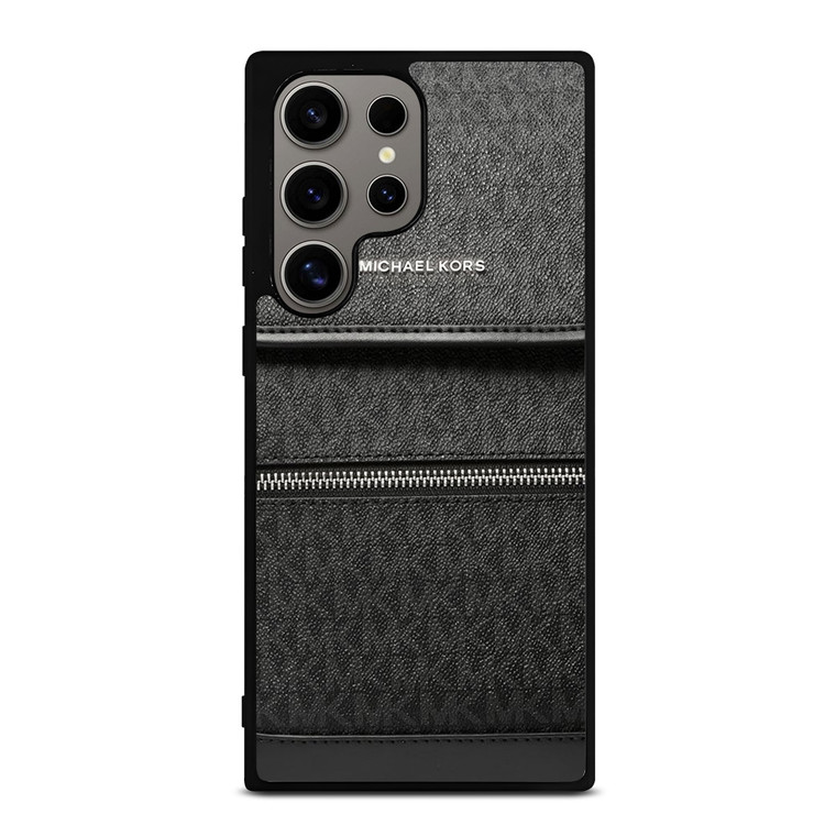MICHAEL KORS MK LOGO BACKPACK BLACK BAG Samsung Galaxy S24 Ultra Case Cover