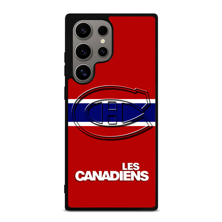 MONTREAL LES CANADIENS STRIPED LOGO Samsung Galaxy S24 Ultra Case Cover