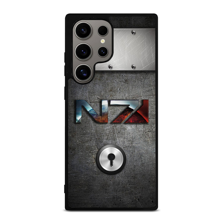 N7 MASS EFFECT METAL LOGO Samsung Galaxy S24 Ultra Case Cover