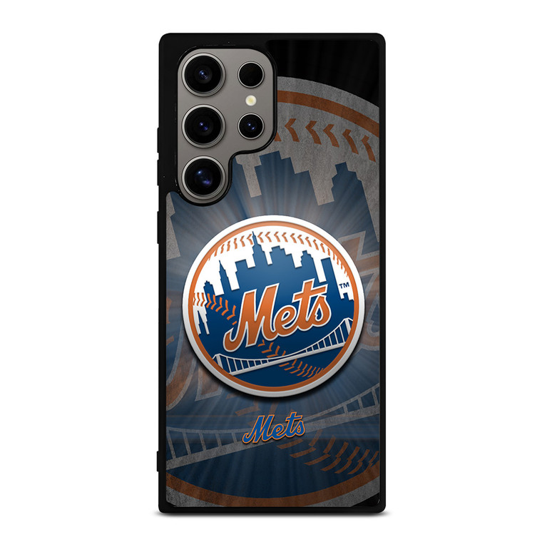 NEW YORK METS MLB LOGO Samsung Galaxy S24 Ultra Case Cover