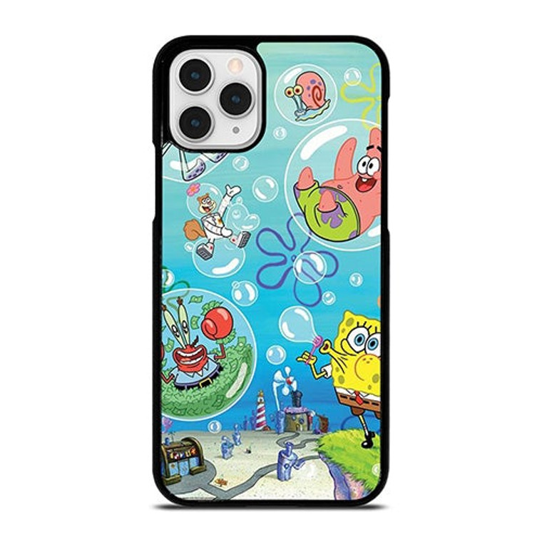 SPONGEBOB AND FRIENDS BUBBLES iPhone 11 Pro Case Cover