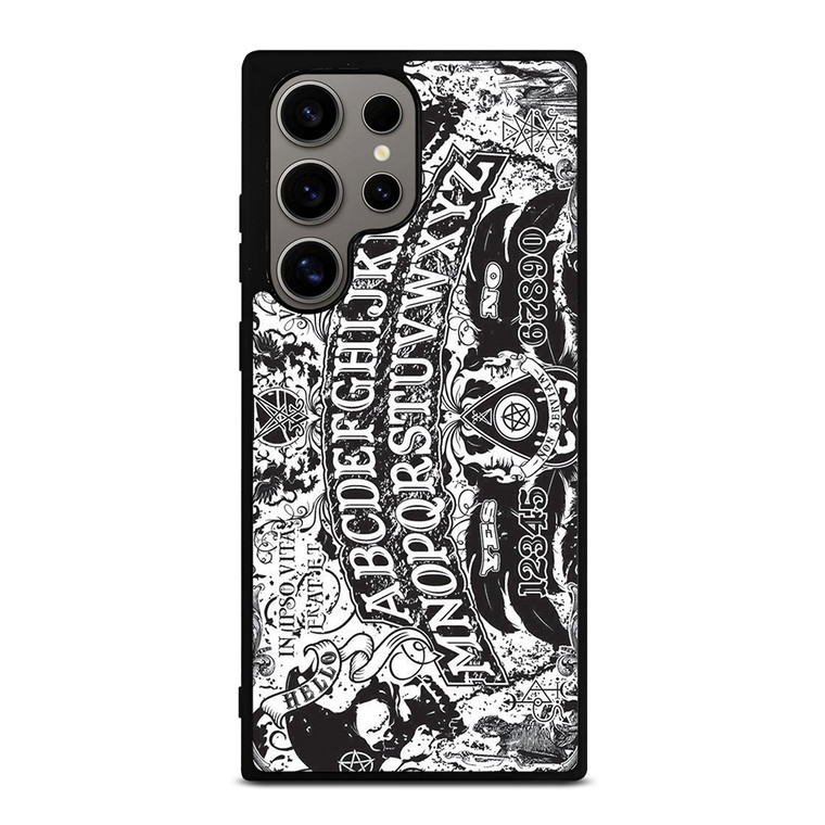 OUIJA BOARD BLACK AND WHITE Samsung Galaxy S24 Ultra Case Cover