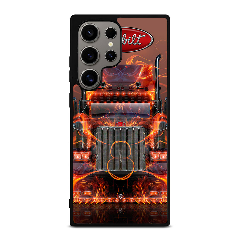 PETERBILT TRUCK FIRE LOGO Samsung Galaxy S24 Ultra Case Cover