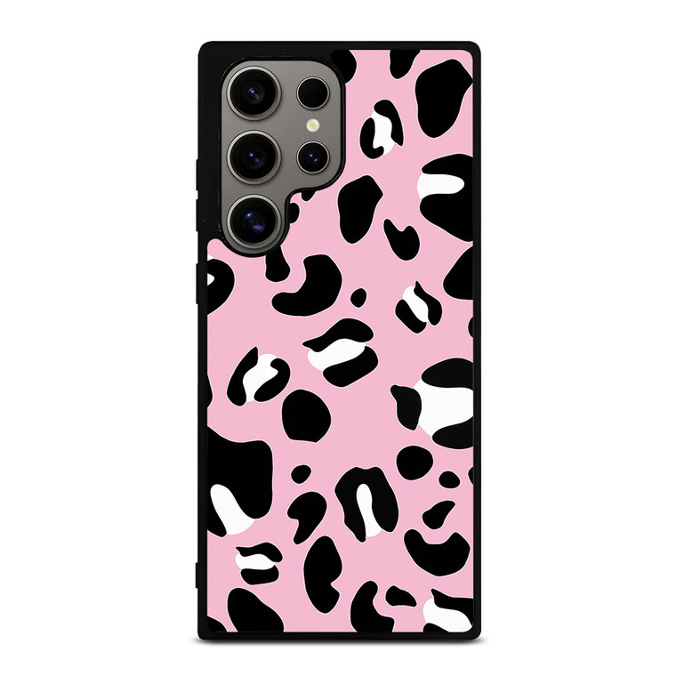 PINK LEOPARD PATTERN Samsung Galaxy S24 Ultra Case Cover