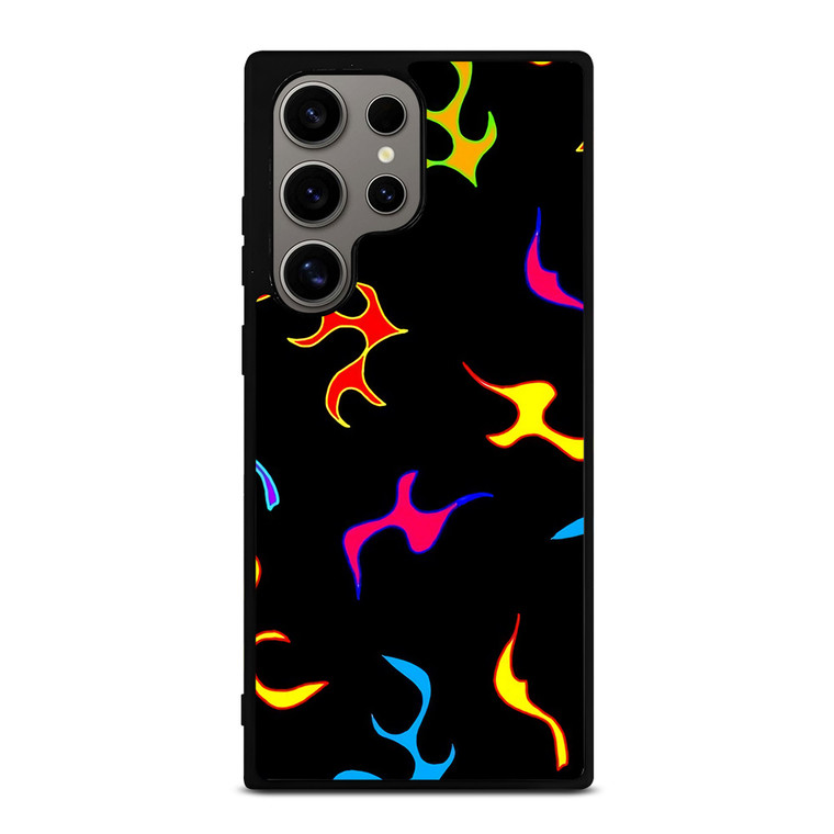 PLAYFUL FIRE PATTERN Samsung Galaxy S24 Ultra Case Cover