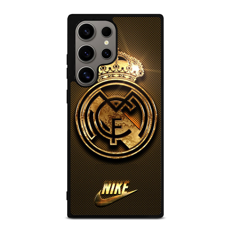 REAL MADRID GOLD LOGO Samsung Galaxy S24 Ultra Case Cover