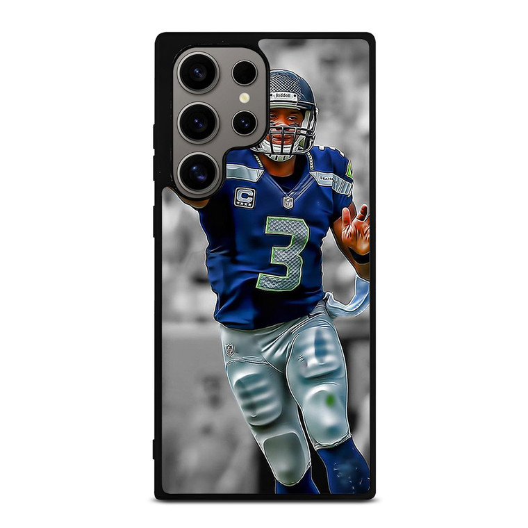 RUSSELL WILSON SEATTLE SEAHAWK Samsung Galaxy S24 Ultra Case Cover