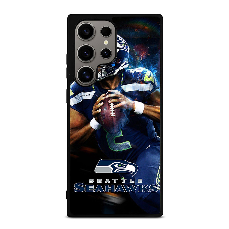 RUSSELL WILSON SEATTLE SEAHAWKS NFL Samsung Galaxy S24 Ultra Case Cover