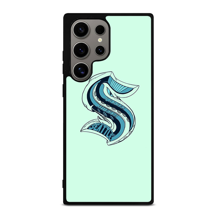 SEATTLE KRAKEN LOGO HOCKEY TEAM Samsung Galaxy S24 Ultra Case Cover SEATTLE KRAKEN LOGO HOCKEY TEAM Samsung Galaxy S24 Ultra Case Cover
