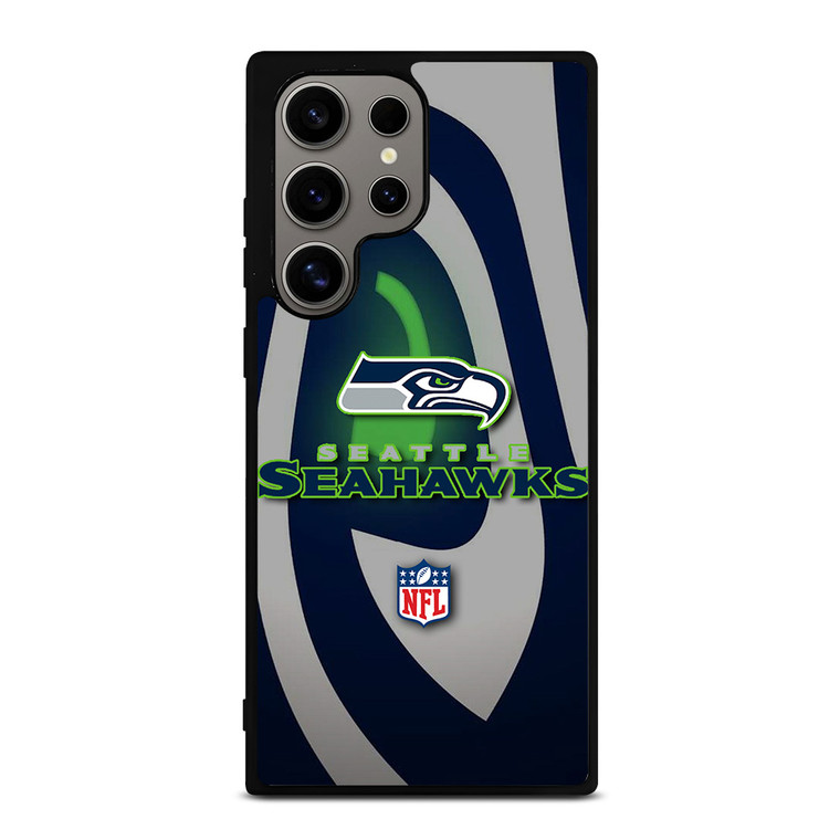SEATTLE SEAHAWKS NFL TEAM LOGO Samsung Galaxy S24 Ultra Case Cover