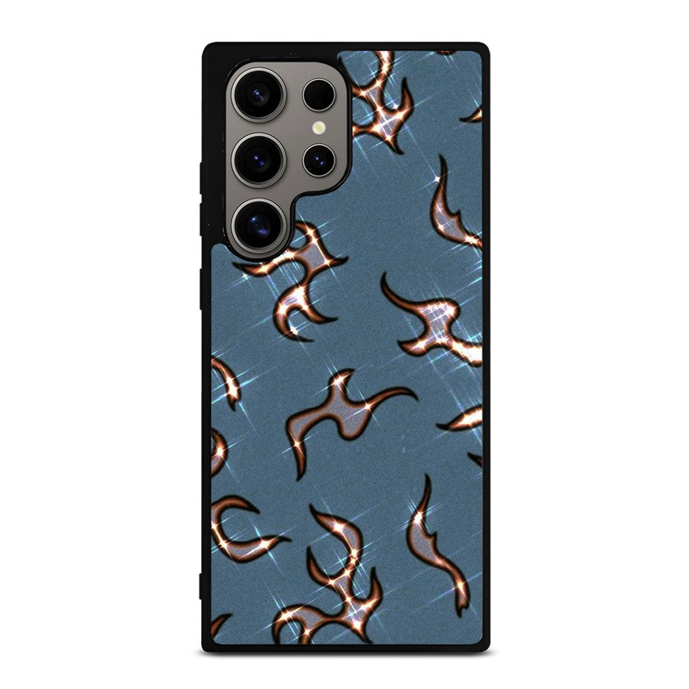 SHINY FIRE PATTERN Samsung Galaxy S24 Ultra Case Cover