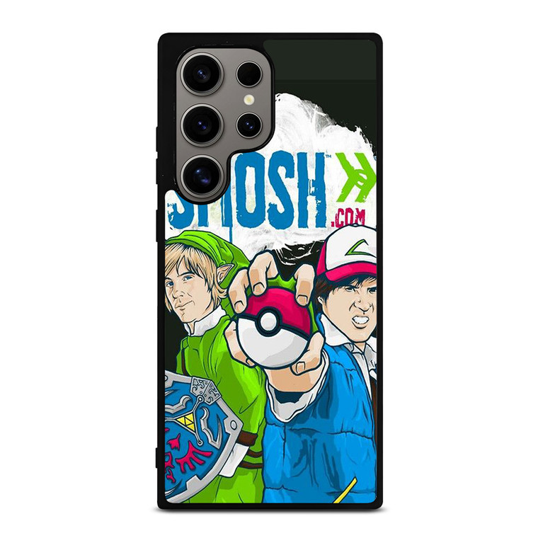 SMOSH ZELDA AND POKEMON Samsung Galaxy S24 Ultra Case Cover