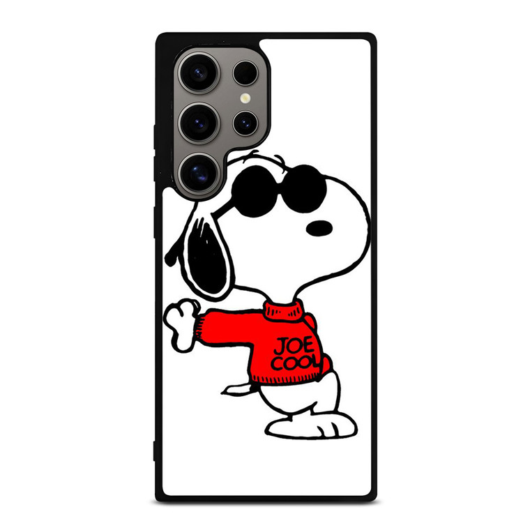SNOOPY THE PEANUTS CHARLIE BROWN JOE COOL Samsung Galaxy S24 Ultra Case Cover