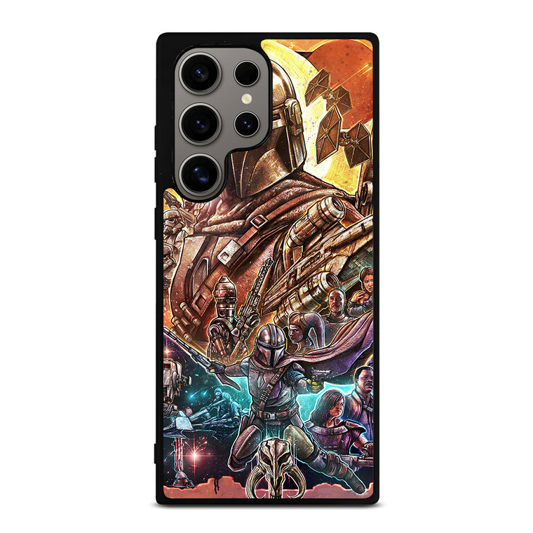 STAR WARS MANDALORIAN COLLAGE Samsung Galaxy S24 Ultra Case Cover