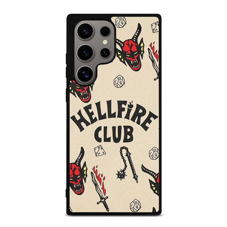 STRANGER THINGS HELLFIRE CLUB Samsung Galaxy S24 Ultra Case Cover