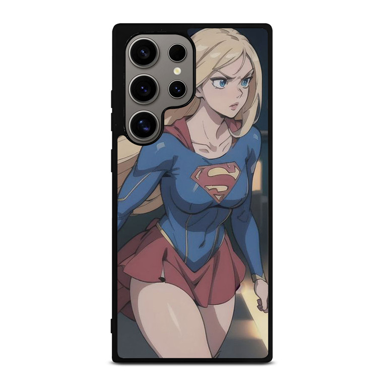 SUPER GIRL CARTOON MANGA ANIME Samsung Galaxy S24 Ultra Case Cover