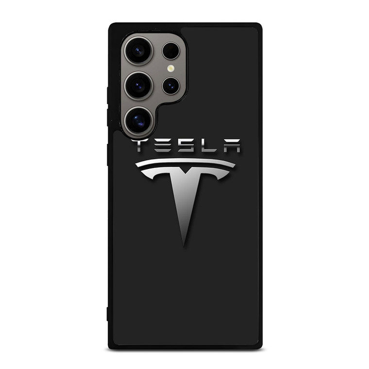 TESLA CAR LOGO Samsung Galaxy S24 Ultra Case Cover