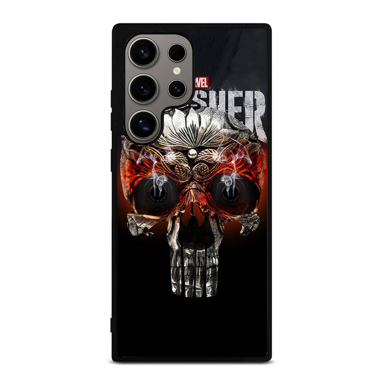 THE PUNISHER SKULL MARVEL Samsung Galaxy S24 Ultra Case Cover THE PUNISHER SKULL MARVEL Samsung Galaxy S24 Ultra Case Cover
