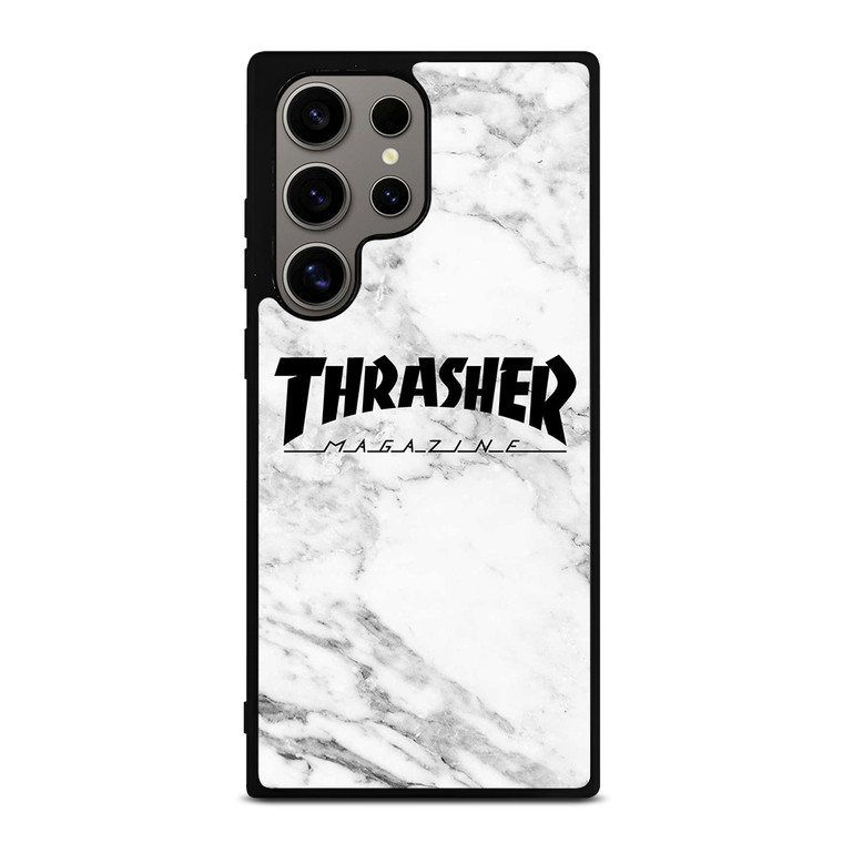 THRASHER SKATEBOARD MAGAZINE LOGO MARBLE Samsung Galaxy S24 Ultra Case Cover