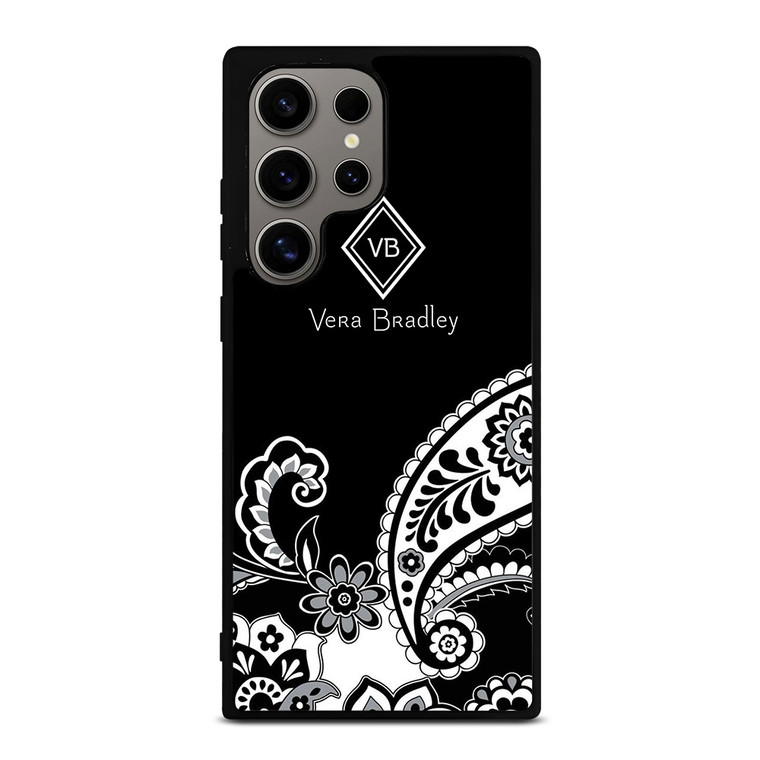 VERA BRADLEY BLACK AND WHITE Samsung Galaxy S24 Ultra Case Cover