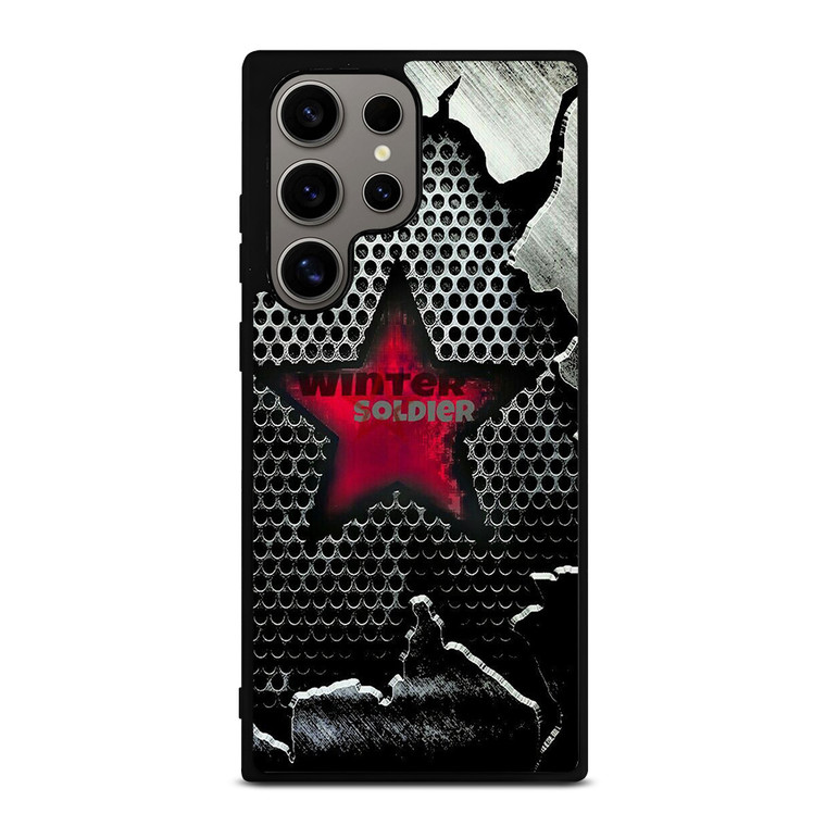 WINTER SOLDIER LOGO MARVEL Samsung Galaxy S24 Ultra Case Cover