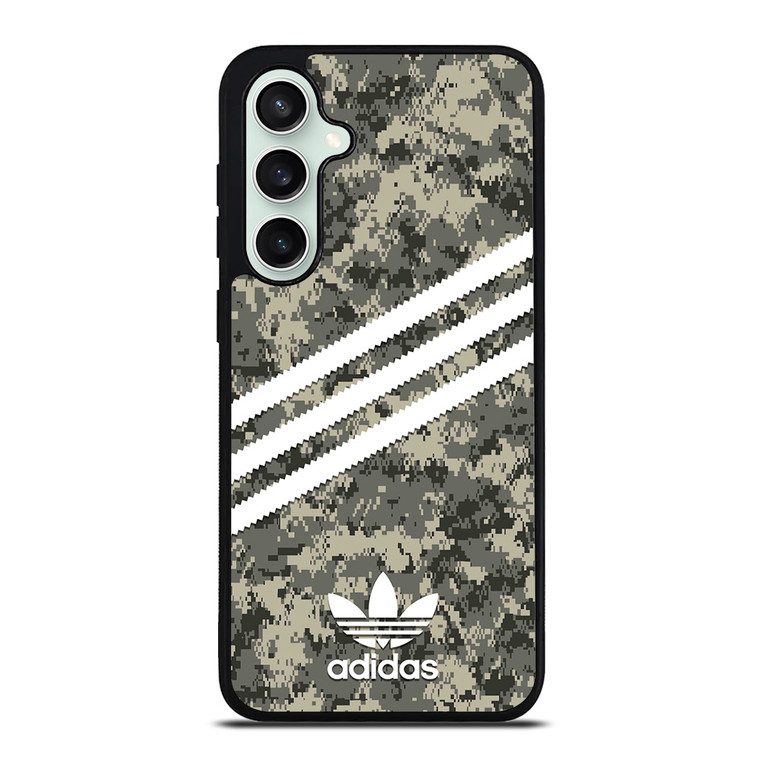 ADIDAS ORIGINALS STRIPES GREY CAMO Samsung Galaxy S23 FE Case Cover
