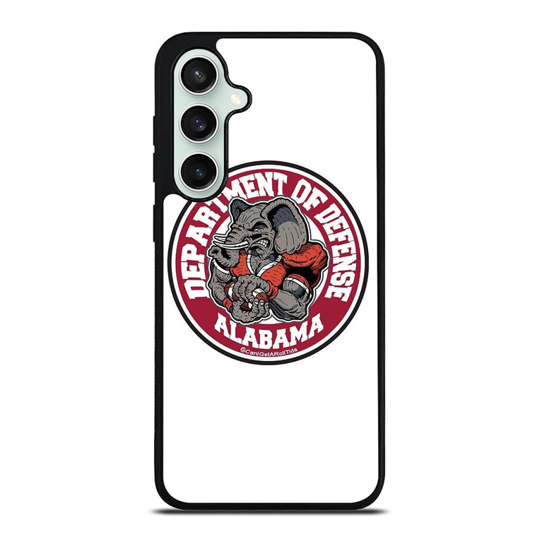 ALABAMA CRIMSON TIDE BAMA LOGO DEFENCE DEPARTMENT Samsung Galaxy S23 FE Case Cover