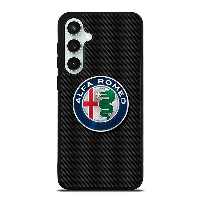 ALFA ROMEO CARBON Samsung Galaxy S23 FE Case Cover ALFA ROMEO CARBON Samsung Galaxy S23 FE Case Cover