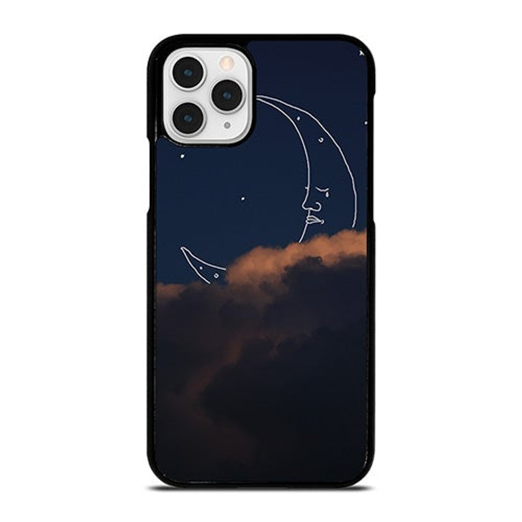 SAD CRESCENT MOON iPhone 11 Pro Case Cover