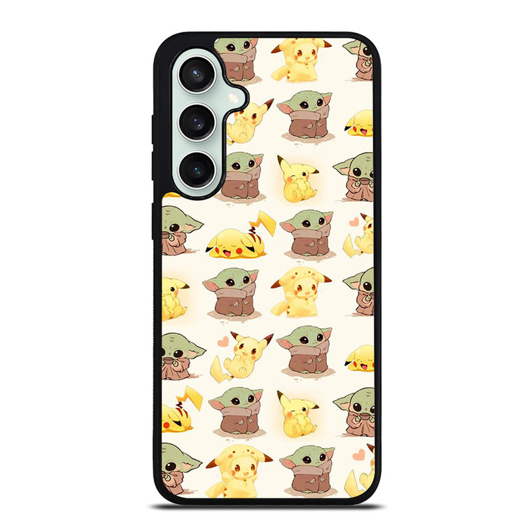 BABY YODA STAR WARS PIKACHU POKEMON Samsung Galaxy S23 FE Case Cover