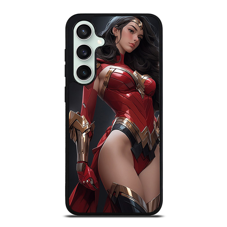 BEAUTIFUL SUPERHERO WONDER WOMAN DC COMIC Samsung Galaxy S23 FE Case Cover