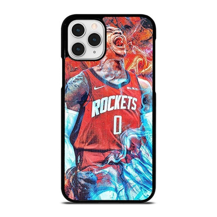 RUSSELL WESTBROOK HOUSTON ROCKETS iPhone 11 Pro Case Cover