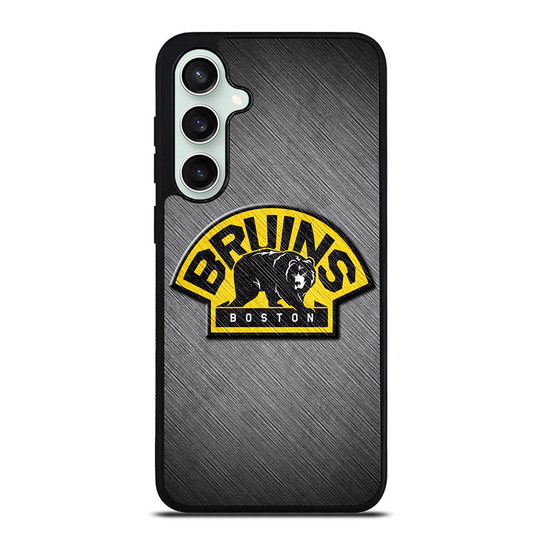 BOSTON BRUINS METAL LOGO Samsung Galaxy S23 FE Case Cover