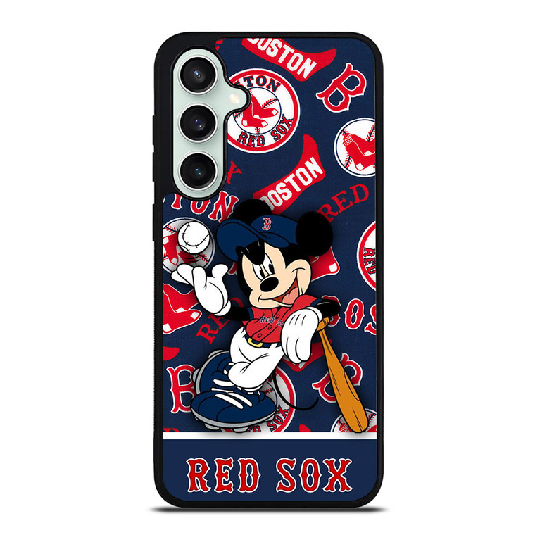 BOSTON RED SOX MICKEY MOUSE Samsung Galaxy S23 FE Case Cover
